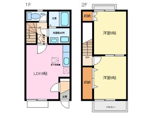 サンヒルズの物件間取画像